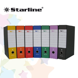 REGISTRATORE STARBOX - DORSO 8 CM - PROTOCOLLO 23X33 CM - VIOLA - STARLINE STL4014