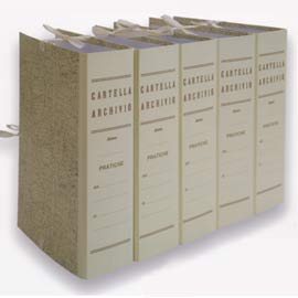 FALDONE - LEGACCI INCOLLATI - JUTA - 35X25 CM - DORSO 4 CM - PAGLIA - BREFIOCART 52985