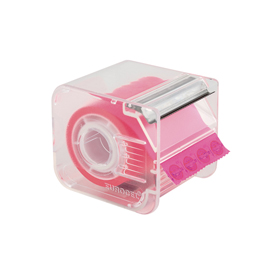 NASTRO ADESIVO MEMOGRAPH CON DISPENSER - 50 MM X 10 M - ROSA - EUROCEL 30832