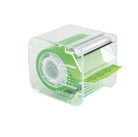 NASTRO ADESIVO MEMOGRAPH CON DISPENSER - 50 MM X 10 M - VERDE - EUROCEL 30834