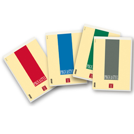 BLOCCO PIGNASTYL - A5 - BIANCO - 150 X 210MM - 80GR - 70 FOGLI - PIGNA 51040