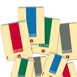 BLOCCO PIGNASTYL SPIRALATO - 5MM - A5 - 80GR - 60 FOGLI - PIGNA 57225