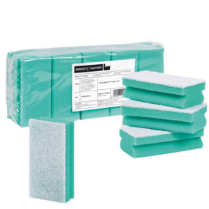 SPUGNA PRO COLOR - VERDE - PERFETTO - PACK 10 PEZZI 89417