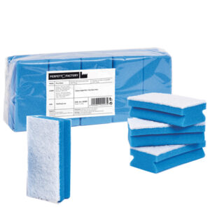 SPUGNA PRO COLOR - AZZURRO - PERFETTO - PACK 10 PEZZI 89419