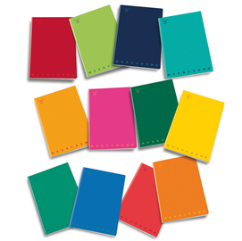 QUADERNO MONOCROMO - A5 - QUADRETTO 5MM CON MARGINE - 42 FOGLI - 80GR - PIGNA 28909