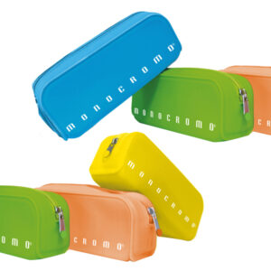 BUSTINA SILICONE SOFT TOUCH MONOCROMO - 80X200X60 MM - COLORI ASSORTITI FLUO - PIGNA 81314