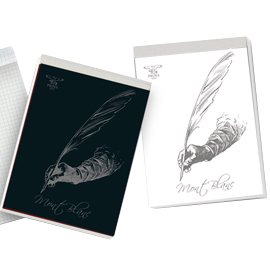 BLOCCO MONTBLANC - BIANCO - 150 X 210MM - 60GR - 70 FOGLI - PIGNA 28450