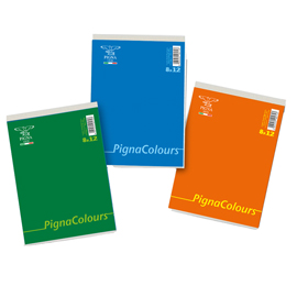 BLOCCO COLOURS - 5 MM - 8 X 12 CM - 60 GR - 60 FOGLI - PIGNA 97630