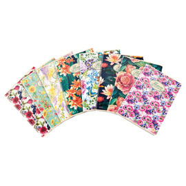 MAXIQUADERNO A4 40FG+2 80GR 5MM NATURE FLOWERS PIGNA 84654