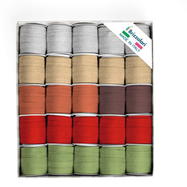 ROCCHE GLITTY 68245 - 10MMX5MT - COLORI ASSORTITI - BRIZZOLARI - CF. 25 88240