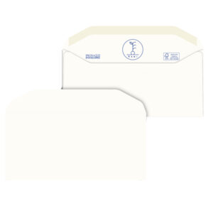 BUSTE BIANCHE KAMI - IN CARTA RICICLATA - SENZA FINESTRA - 110X230 MM - 100 GR - PIGNA - CONF. 500 PEZZI 90091