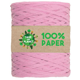 NASTRO RAFIA - 100 M - CARTA - ROSA 05 - BRIZZOLARI 99277
