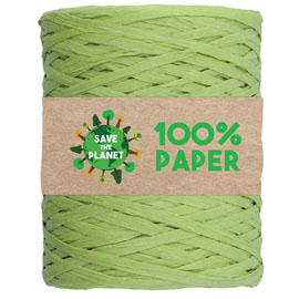 NASTRO RAFIA - 100 M - CARTA - VERDE 10 - BRIZZOLARI 99283
