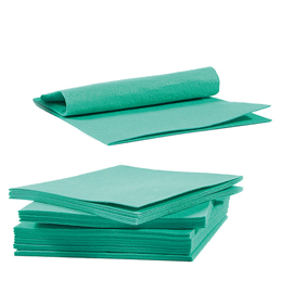 PANNO MULTIUSO OMNI - 40 X 38 CM - TNT - VERDE - PERFETTO - CONF. 10 PEZZI 99715