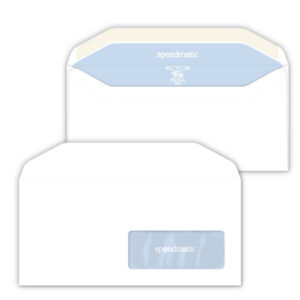 BUSTE BIANCHE SPEEDMATIC - CON FINESTRA - 110X230 MM - 80 GR - PIGNA - CONF. 500 PEZZI 90090