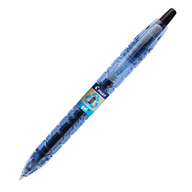 ROLLER GEL A SCATTO B2P BEGREEN - PUNTA 0,7 MM - NERO - PILOT 98222