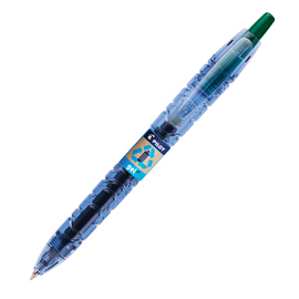 ROLLER GEL A SCATTO B2P BEGREEN - PUNTA 0,7 MM - VERDE - PILOT 98224