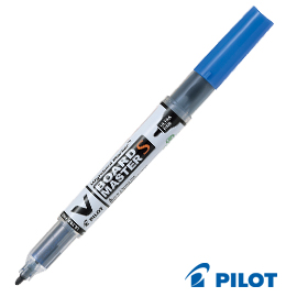 MARCATORE V BOARD MASTER S ULTRA FINE BEGREEN - PUNTA ULTRA FINE - TRATTO 0,8MM - BLU - PILOT 77298