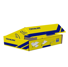 SCATOLA SPEDIZIONI POSTAL BOX  - XS - 34 X 24 X 6 CM - BLASETTI 93684