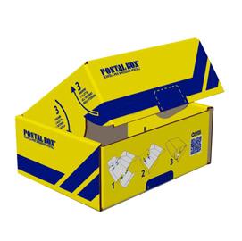 SCATOLA SPEDIZIONI POSTAL BOX  - XL - 48 X 30 X 21 CM - BLASETTI 93685