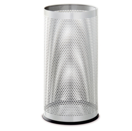 PORTAOMBRELLI - METALLO TRAFORATO - ALTEZZA 48 CM - BIANCO - PERFETTO 95505