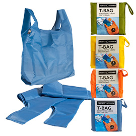 SHOPPER T-BAG SMALL - RIUTILIZZABILE - 35 X 58 CM - COLORI ASSORTITI - PERFETTO 100170