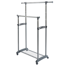 APPENDIABITI SU RUOTE GASTONE - 2 BARRE - PERFETTO 100554