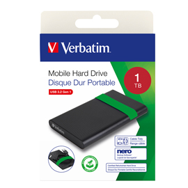HARD DISK PORTATILE RICONDIZIONATO USB 3.2 GEN 1 1TB VERB053112