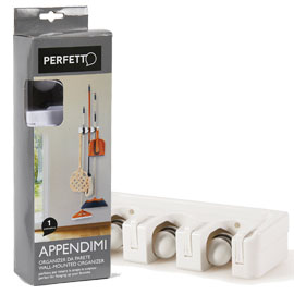 APPENDI SCOPE-ATTREZZI - 9,2X2,7X6,6 CM - 3 POSTI - PERFETTO 74110