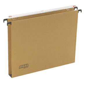 CARTELLA SOSPESA AVANA - CASSETTO - INTERASSE 39 CM - FONDO U 30 MM - 37X24,5 CM - AVANA - BERTESI 72173