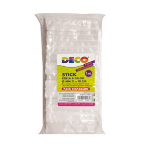 COLLA STICK A BASSA TEMPERATURA - 10 CM X DIAM. 11 MM - DECO - CONF. 1 KG 91581