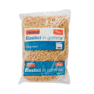 ELASTICI GIALLI IN GOMMA 1,5MM 1 KG DM. 100 70056