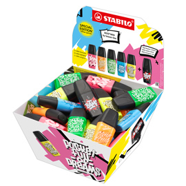 EVIDENZIATORE BOSS MINI BY SNOOZE ONE - COLORI ASSORTITI - STABILO - CONF. 50 PEZZI 98673