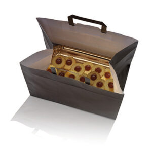 SHOPPER FLAT XLARGE - CARTA KRAFT - 32X22X24 CM - AVANA - MAINETTI BAGS - SCATOLA 200 PEZZI 87781
