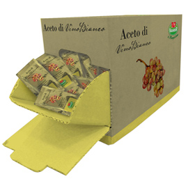ACETO DI VINO - BUSTINA MONODSE DA 5 ML - VIANDER - CONF. 250 PEZZI 86878