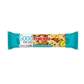 BARRETTA GOOD FOR YOU - DI FRUTTA SECCA - COCCO E FAVE DI CACAO - 36 GR - FRUITELLA 93920