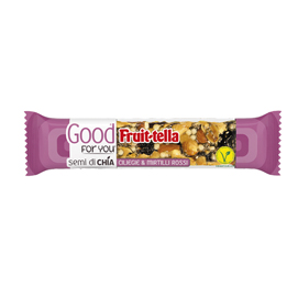 BARRETTA GOOD FOR YOU - DI FRUTTA SECCA - CILIEGIE E FRUTTI ROSSI - 36 GR - FRUITELLA 93922