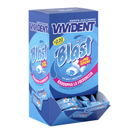 CHEWING GUM VIVIDENT FRESH BLAST - PERFETTI - CONF. 250 PEZZI 98549