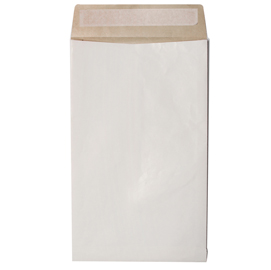 SACCHETTO SECURSAC - ANTISTRAPPO - A4 - 25 X 35 X 4 CM - 130 GR - BIANCO - BLASETTI - CONF. 100 PEZZI 94415