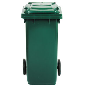 BIDONE CARRELLATO - 48X55X93 CM - 120 L - VERDE SCURO - MOBIL PLASTIC 86725