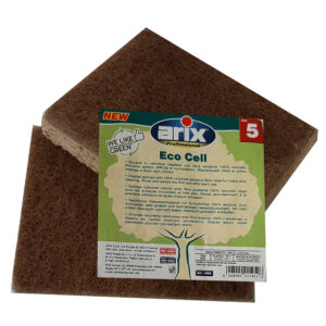 SPUGNA ECO CELL - ABRASIVA - ARIX - CONF. 5 PEZZI 95312
