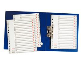 SEPARATORE ALFABETICO A-Z - PPL - A4 - GRIGIO - ESSELTE 45644
