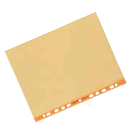 BUSTE FORATE FAVORIT ART - SUPERIOR - LISCIO - 22X30 CM - ARANCIO - FAVORIT - CONF. 25 PEZZI 80546