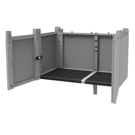 TRANSFORMING EXTENSION KIT PER ARMADI MODULAR - 78X43,6X41,4 CM - PPL - GRIGIO - TERRY 83496