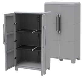 ARMADIO TRANSFORMING MODULAR 3 - 78X43,6X143 CM - PPL - GRIGIO - TERRY 83494