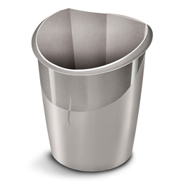 CESTINO GETTACARTE ELLYPSE XTRA STRONG - ALTEZZA 38 CM - 15 LT - GRIGIO TALPA - CEP 75089