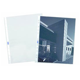 BUSTE FORATE SPECIAL PP - SUPERIOR - BUCCIA - 21X29,7 CM - TRASPARENTE - FAVORIT - CONF. 50 PEZZI 51598