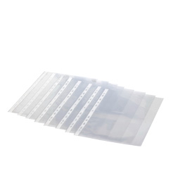 BUSTE FORATE SPECIAL PP - AIR - LISCIO - 22X30 CM - TRASPARENTE - FAVORIT - CONF. 100 PEZZI 66500