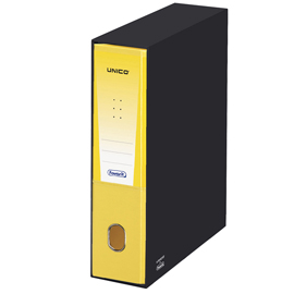 REGISTRATORE UNICO 06/5016 - DORSO 5 CM - PROTOCOLLO 23X33 CM - GIALLO - FAVORIT 47885
