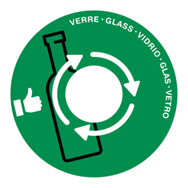 COPERCHIO RACCOLTA VETRO VERDE PER CESTINO 133R CEP 101761